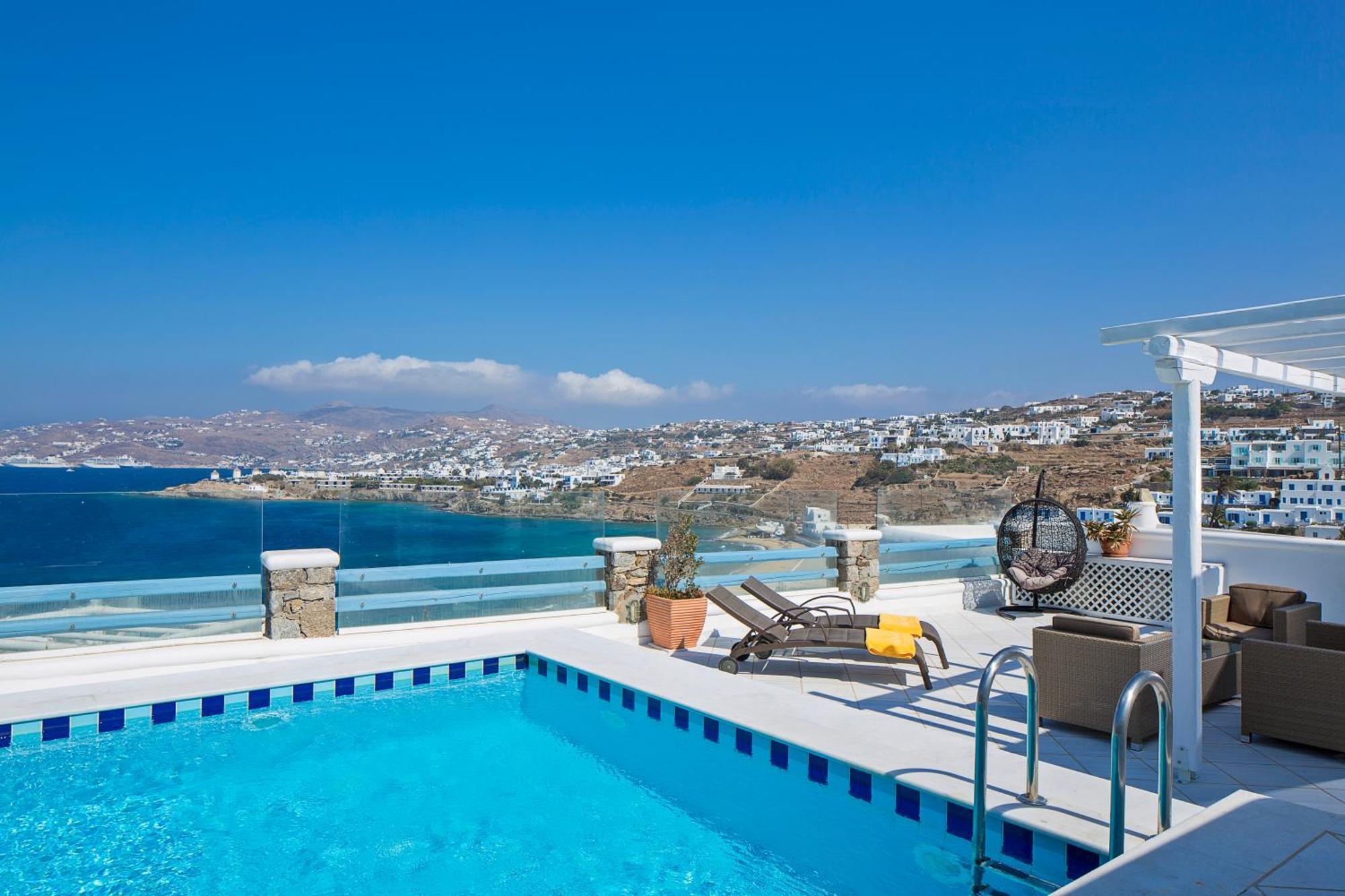 Grand Beach Hotel Mykonos Town Exterior foto