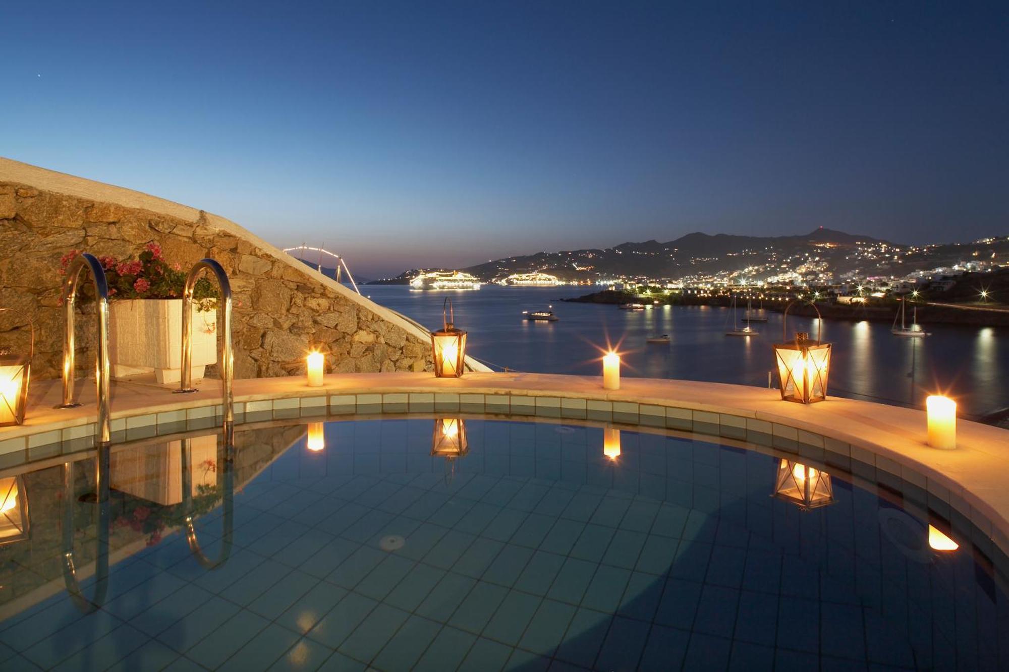 Grand Beach Hotel Mykonos Town Exterior foto