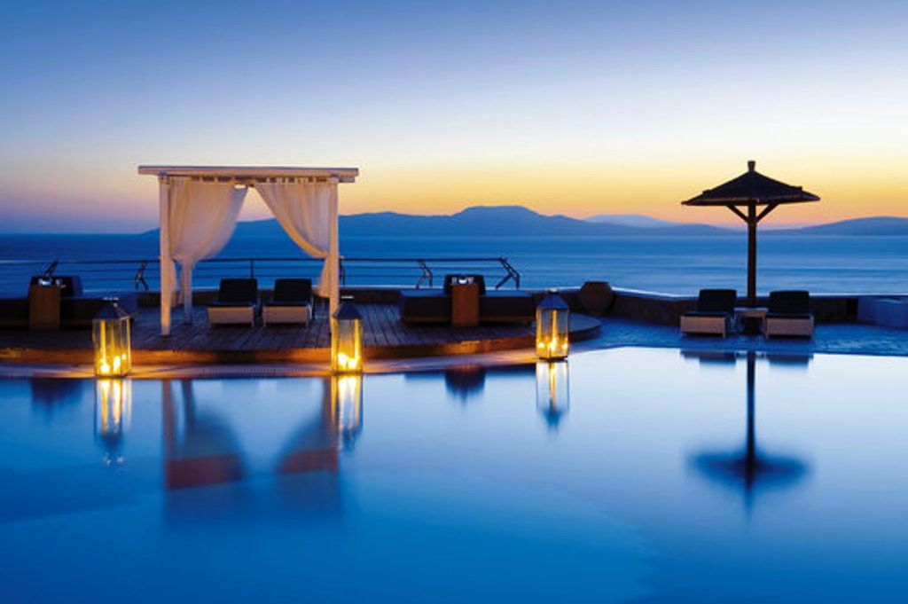 Grand Beach Hotel Mykonos Town Exterior foto
