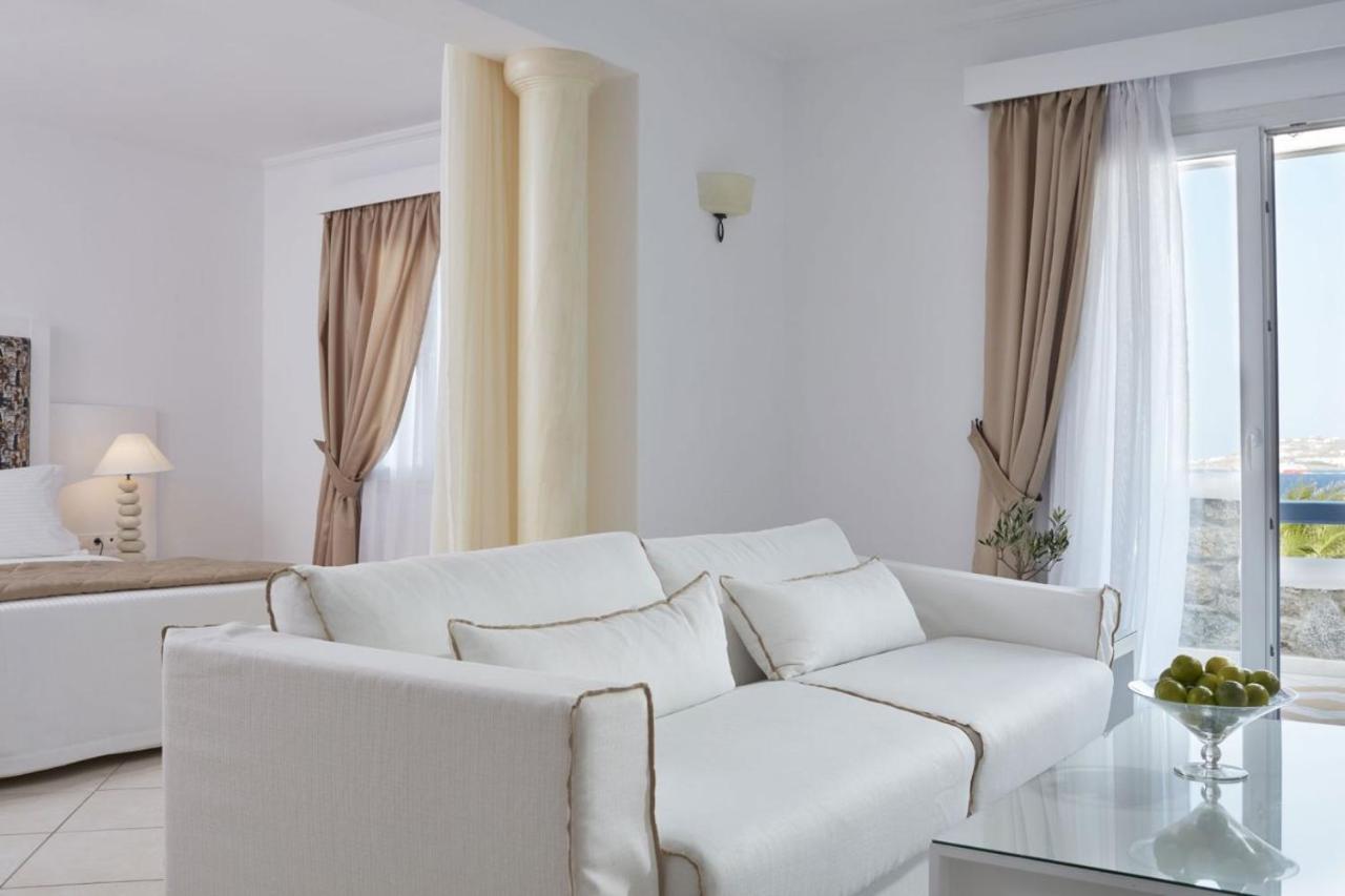 Grand Beach Hotel Mykonos Town Exterior foto